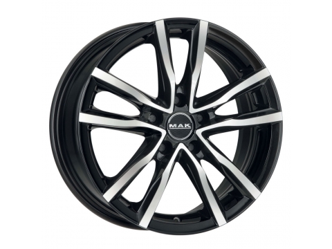 MILANO 7 18 55 5x100 MAK 56,10 BLACK MIRROR